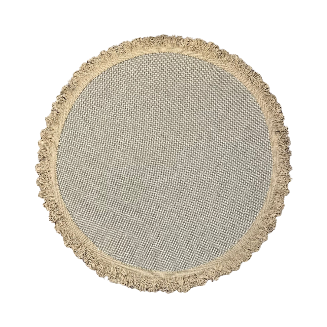Napperon Rond, Beige