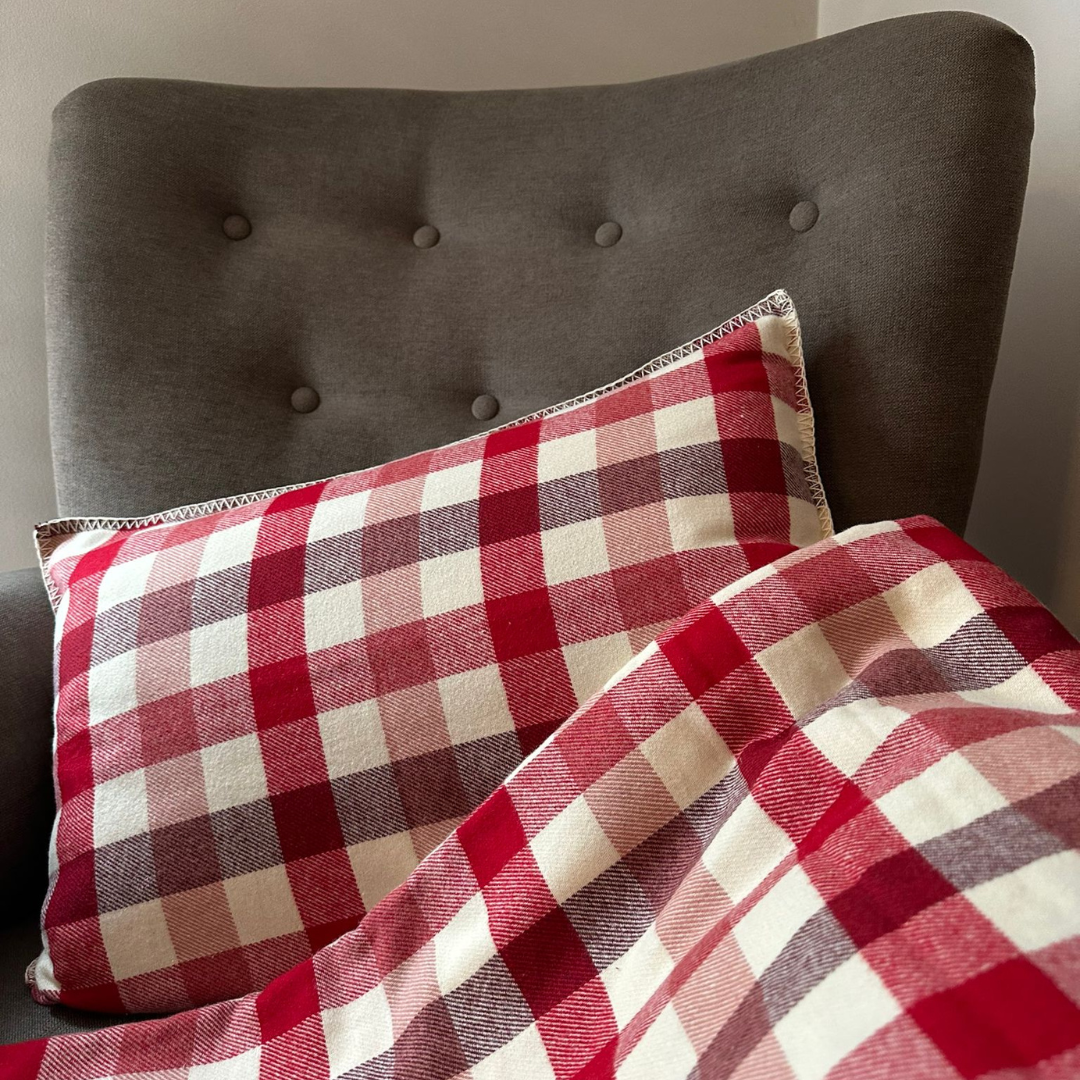 Red Tartan Plaid Blanket