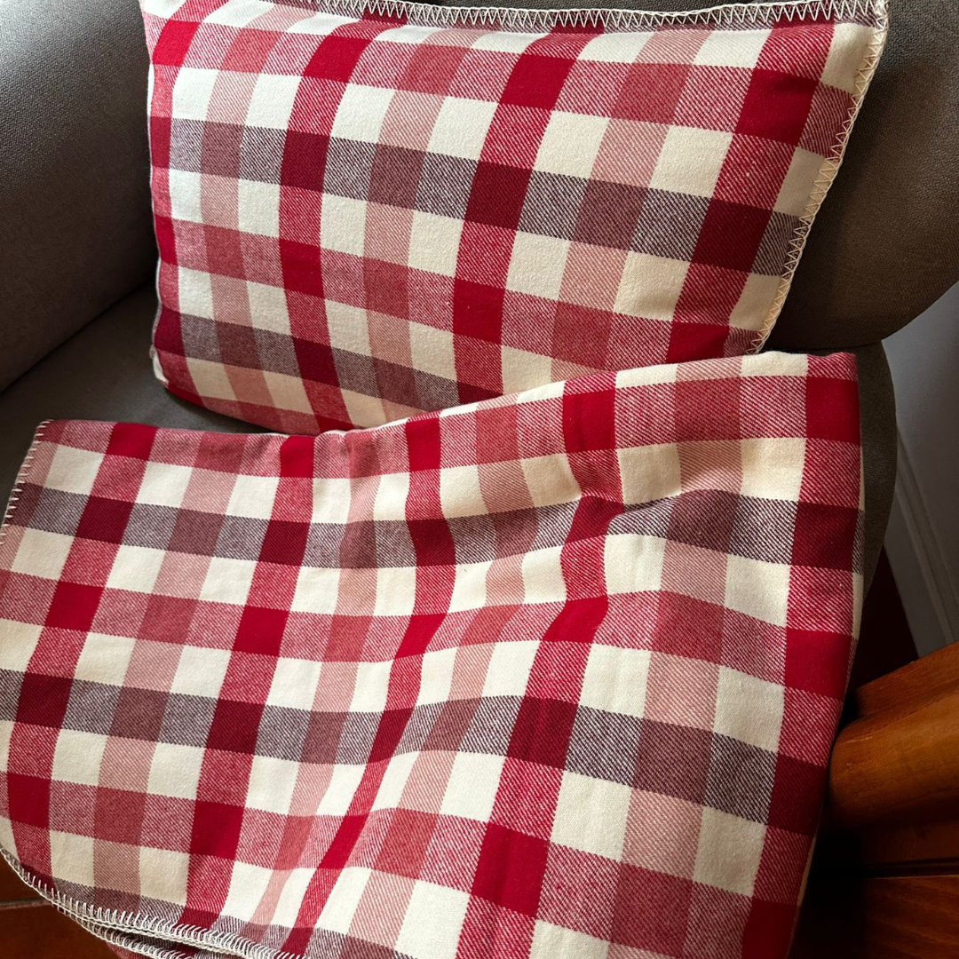 Red Tartan Plaid Blanket