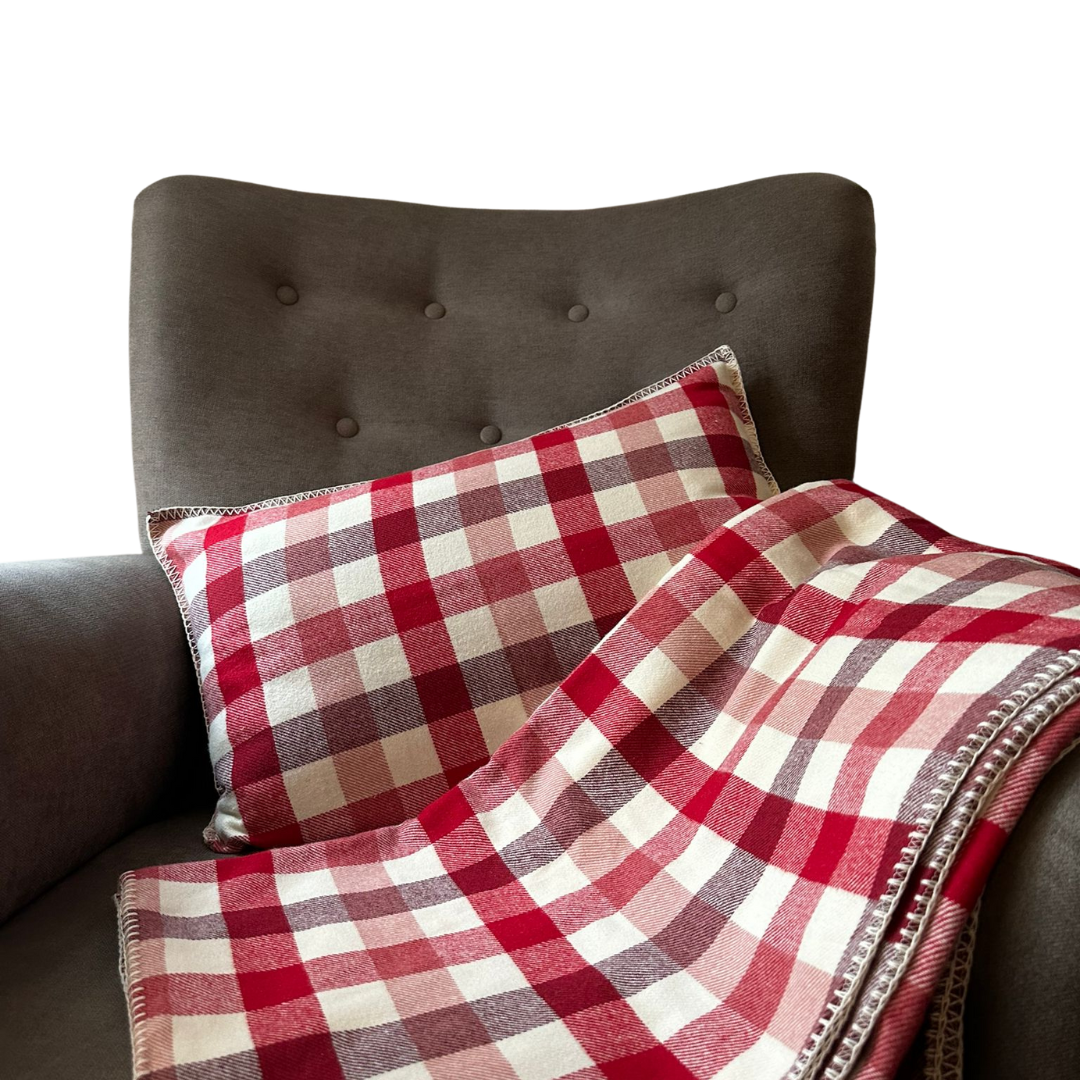 Red Tartan Plaid Blanket