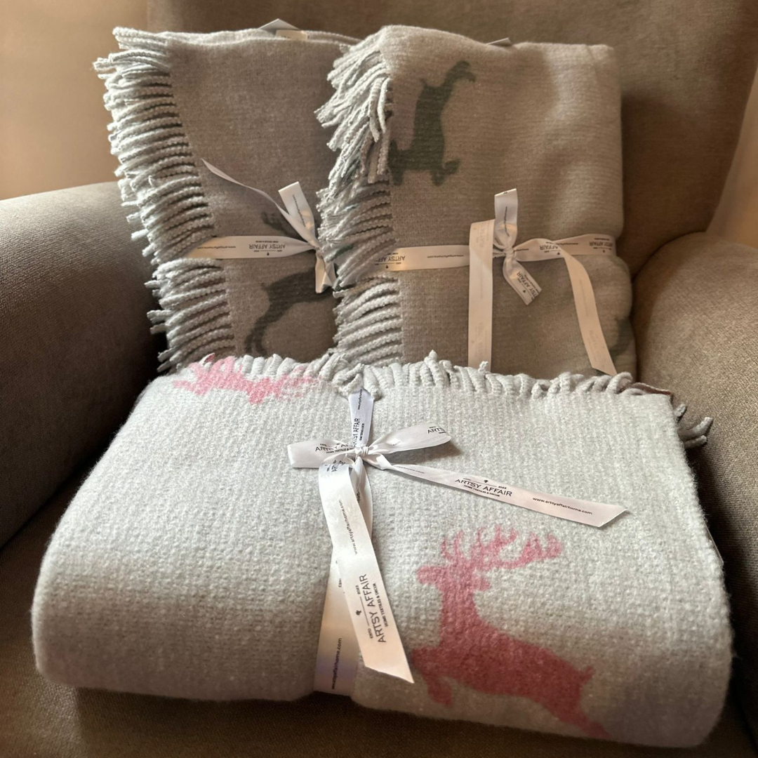 Christmas Blanket, Reindeer