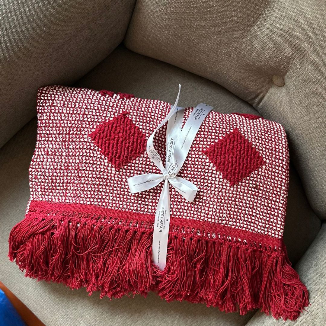 Red Diamond Blanket