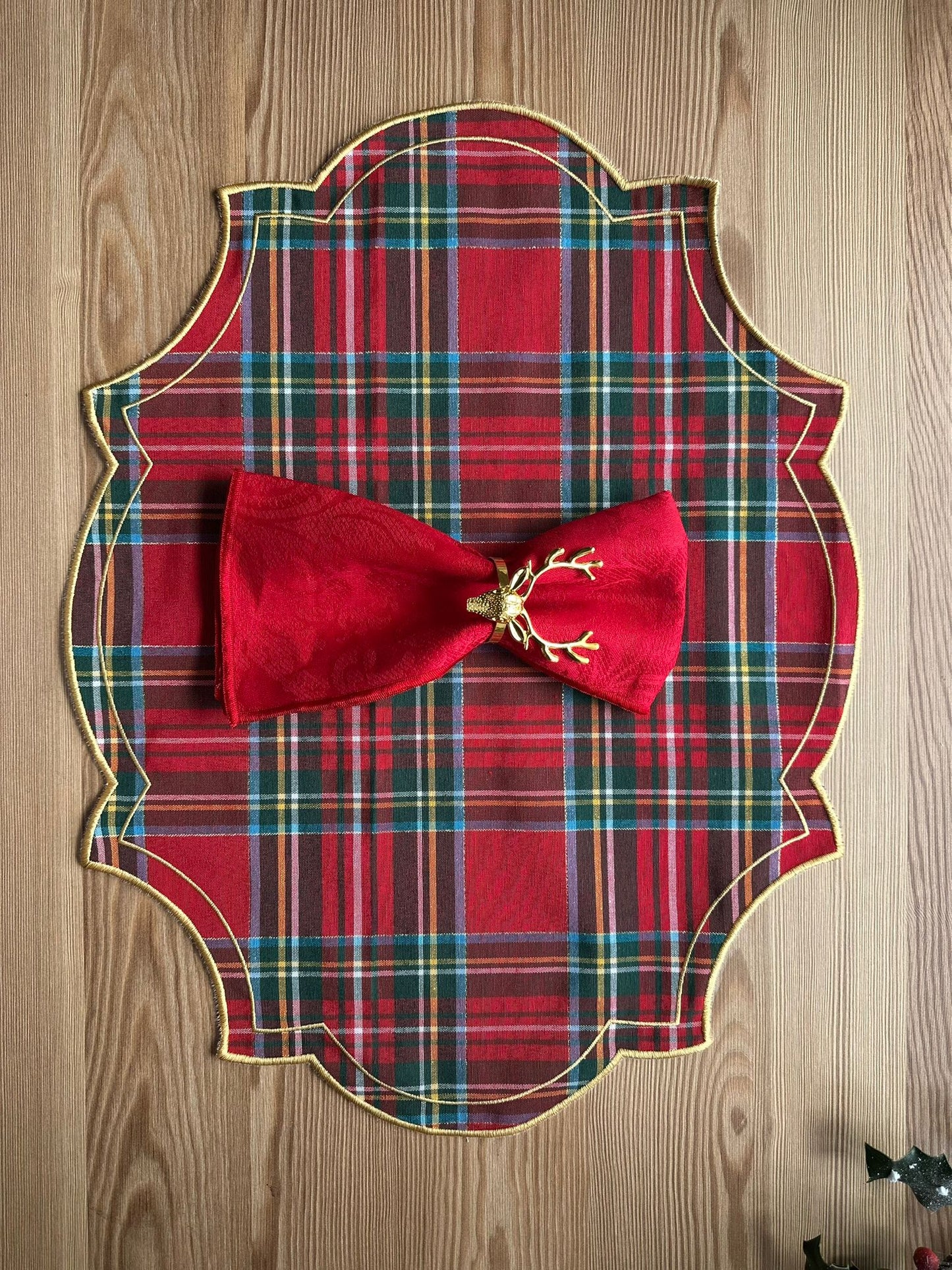 Individual Tartan, Vermelho