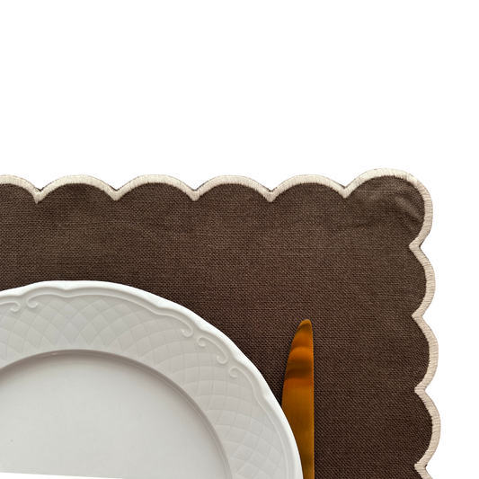 Individual com Boleio, Castanho