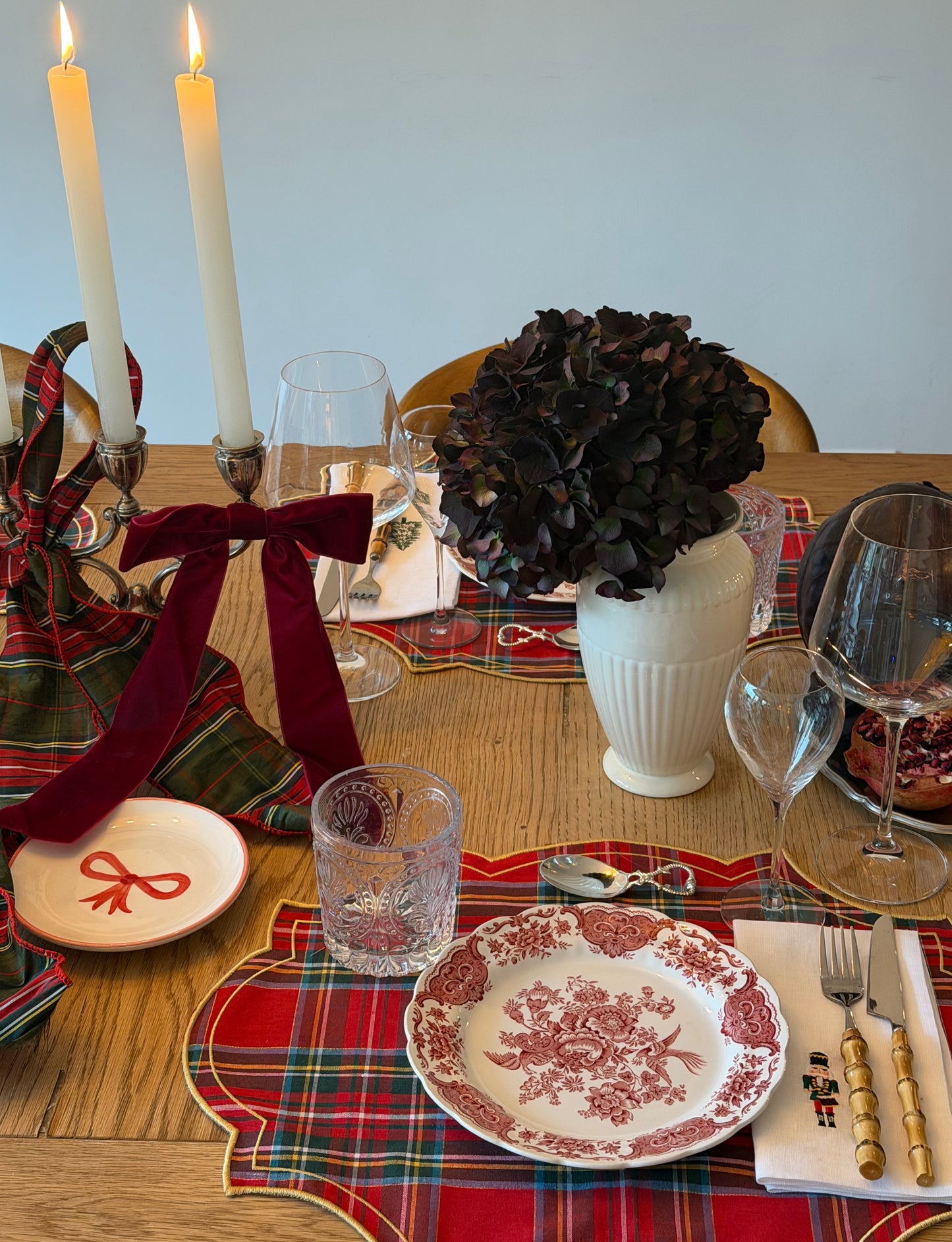 Embroidered Linen Napkin, Toy Soldiers