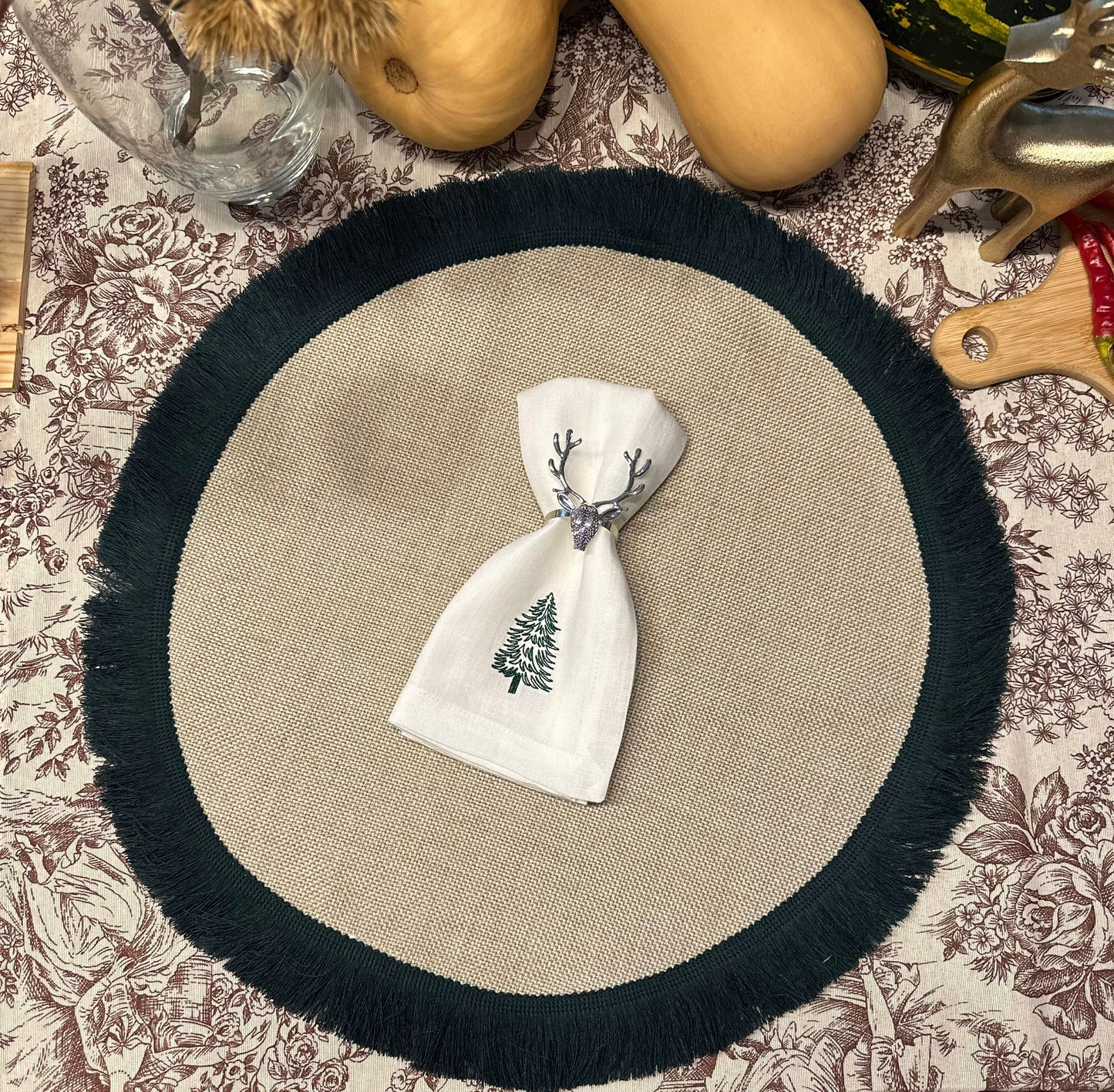 Serviette en Lin, Pin
