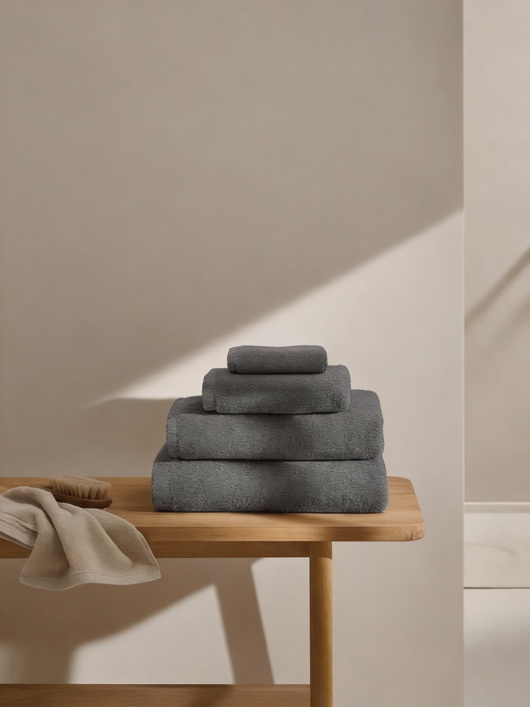 Toalha de Banho 500gr Cinzento