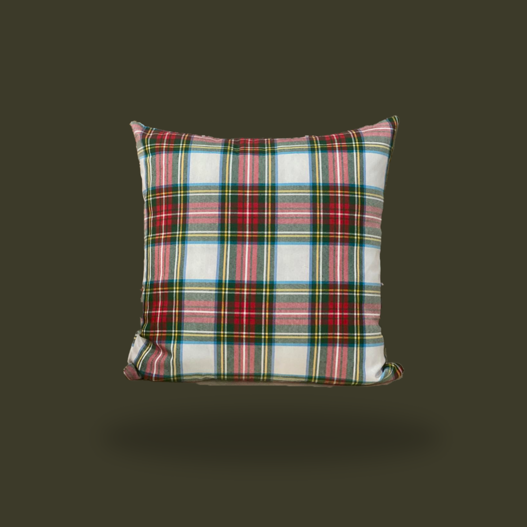 Capa de Almofada Tartan Multicolor